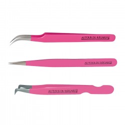 Lot de 3 pinces extensions AdR Rose