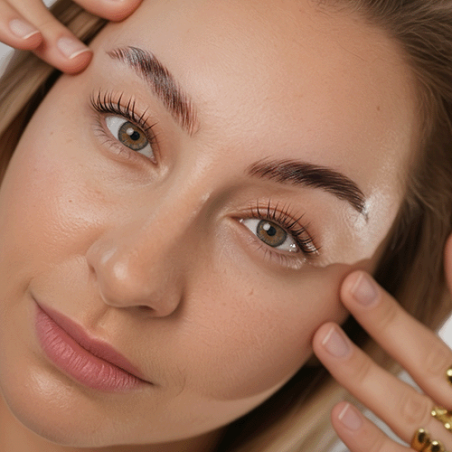 Résultat rehaussement de sourcils une seule étape