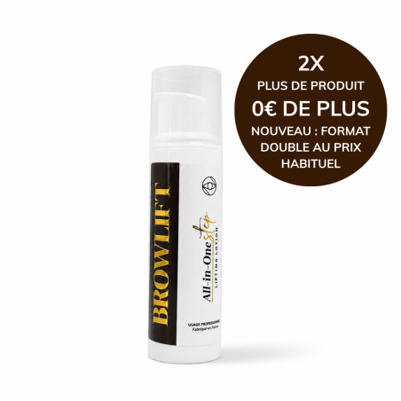 Lotion Browlift une seule étape 2x plus de produit 0€ de plus