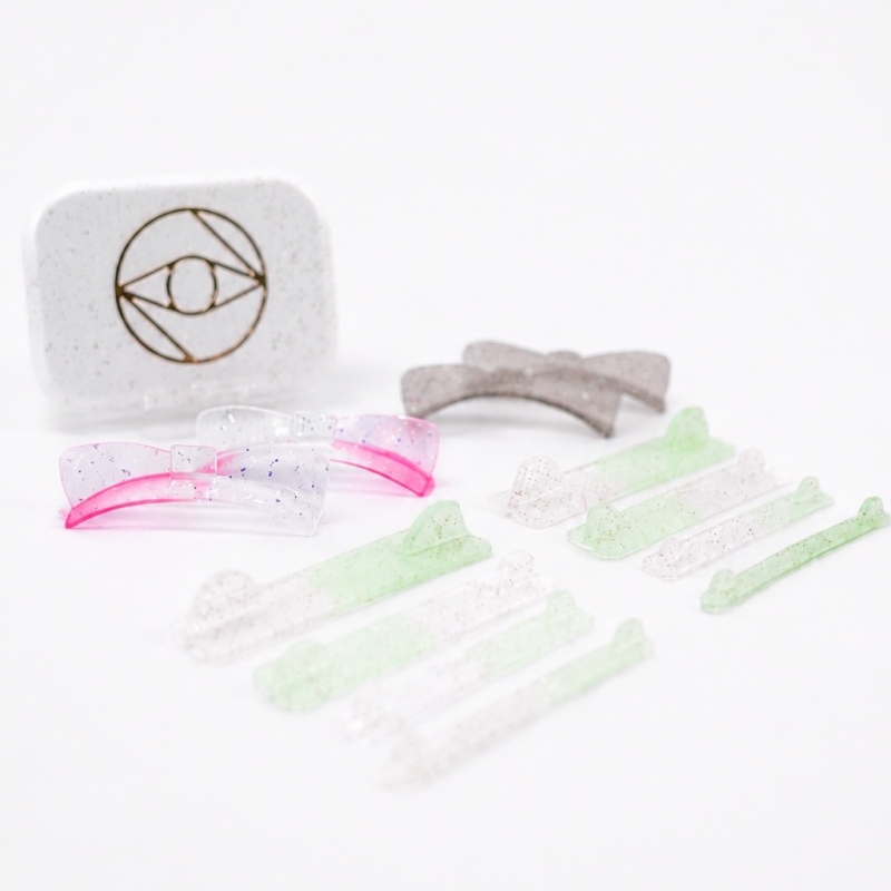 Lot 6 paires compensateurs en silicone pour la technique lash lift