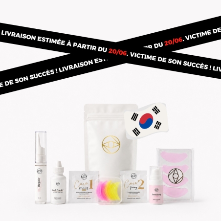 Kit produits Lash Lifting Coréen