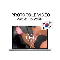 Vidéo tutoriel pas à pas de la technique Lash Lifting Coréen