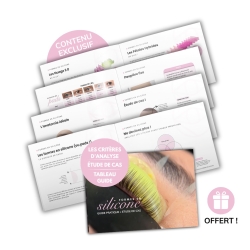Guide Choix de silicones Rehaussement de cils