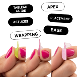 Les différents pads en silicone pour le rehaussement de cils