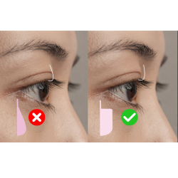 Les erreurs lors du choix des formes en silicone - rehaussement de cils